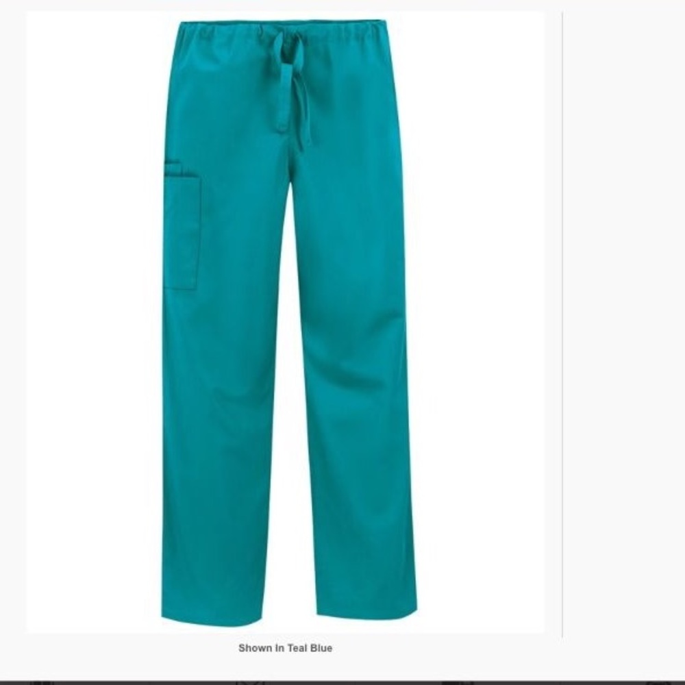 Teal Scrub Bottoms (Medium)